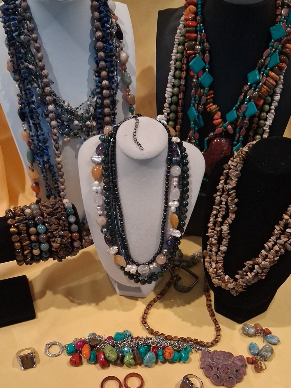 Huge Lot of Mostly Gemstone Jewelry